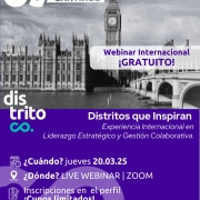 Inscríbete en el Webinar Internacional